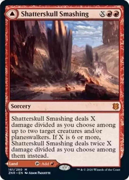 Shatterskull Smashing // Shatterskull, the Hammer Pass [161] [Zendikar Rising] [Non-Foil]