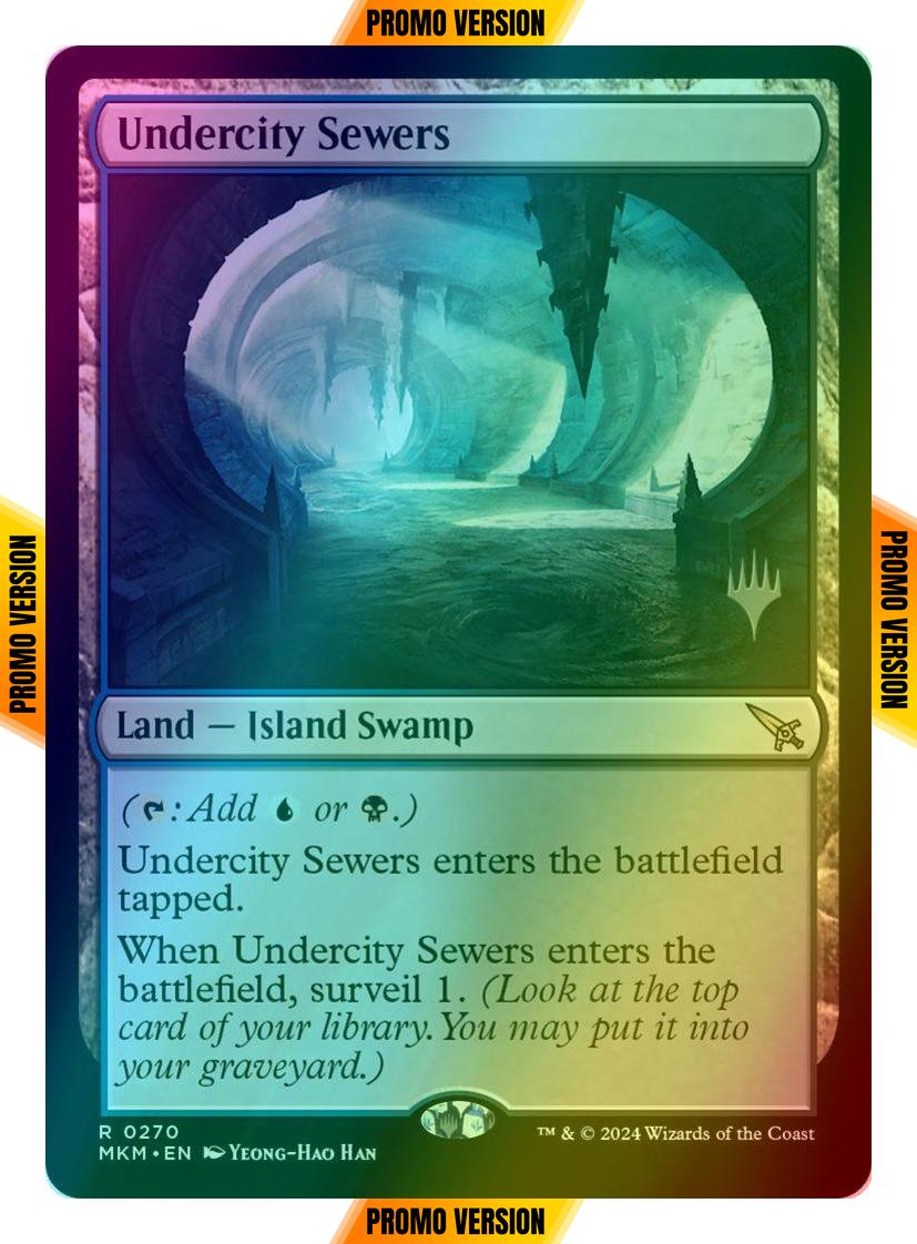 Undercity Sewers [270p] [Promo Pack] [Murders at Karlov Manor: Promos] [Foil]