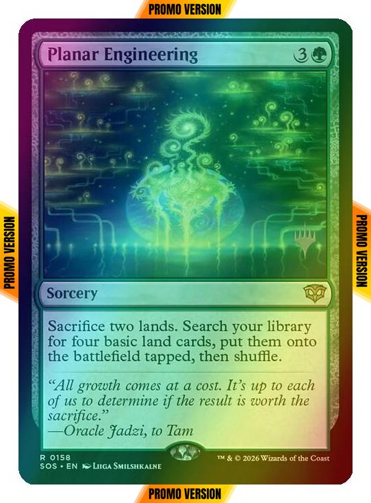 Planar Engineering [158p] [Promo Pack] [Secrets of Strixhaven Promos] [Foil]