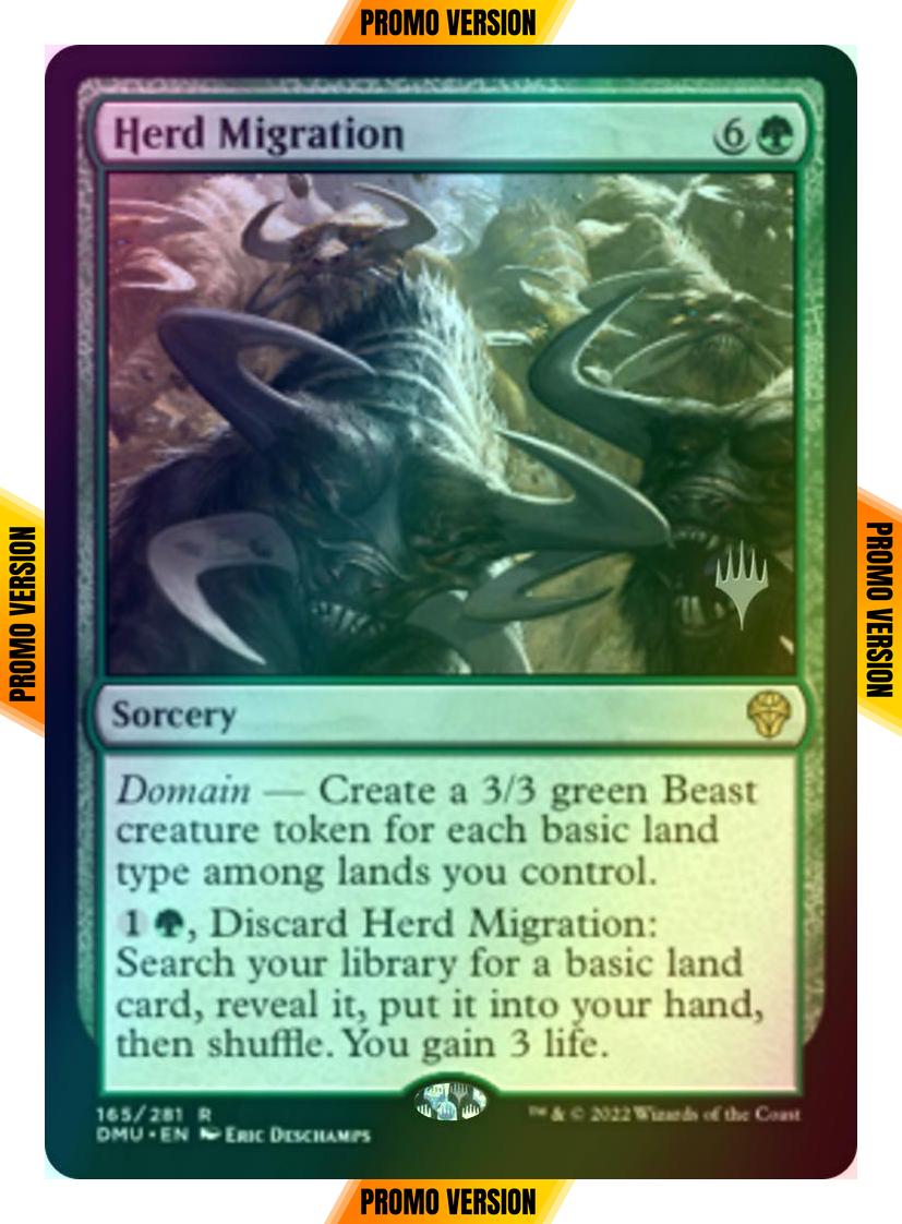 Herd Migration [165p] [Promo Pack] [Dominaria United: Promos] [Foil]