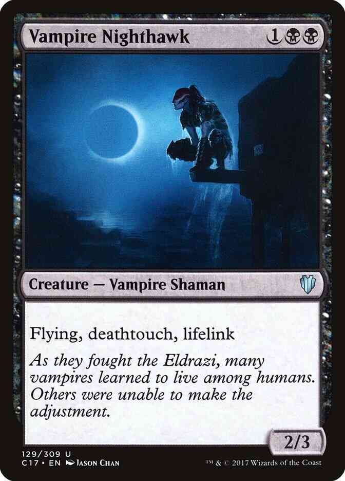 Vampire Nighthawk [129] [Commander 2017] [Non-Foil]