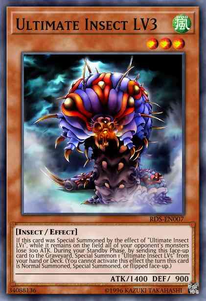 Ultimate Insect LV3 - DR3-EN067 - Rare - Unlimited