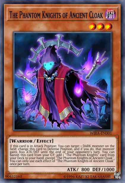 The Phantom Knights of Ancient Cloak - BLRR-EN061 - Secret Rare - 1st Edition