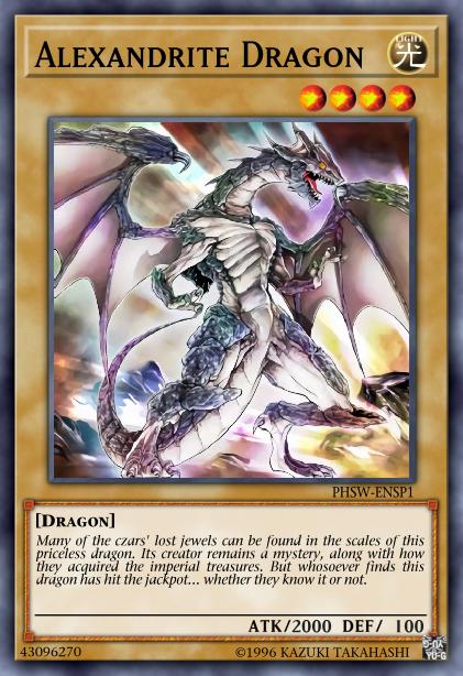 Alexandrite Dragon - YS12-EN001 - Common - 1st Edition