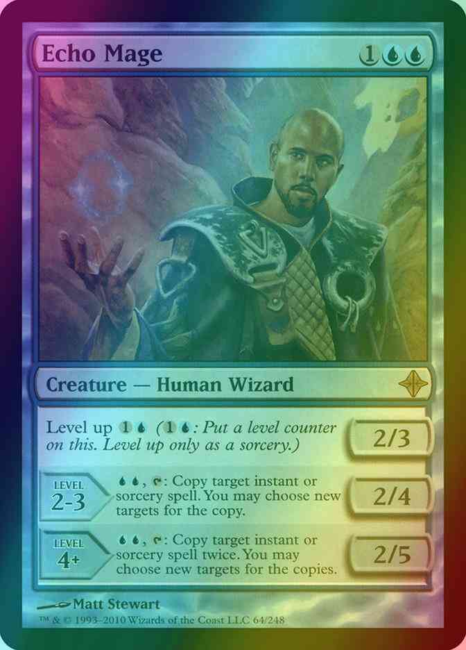 Echo Mage [64] [Rise Of The Eldrazi] [Foil]