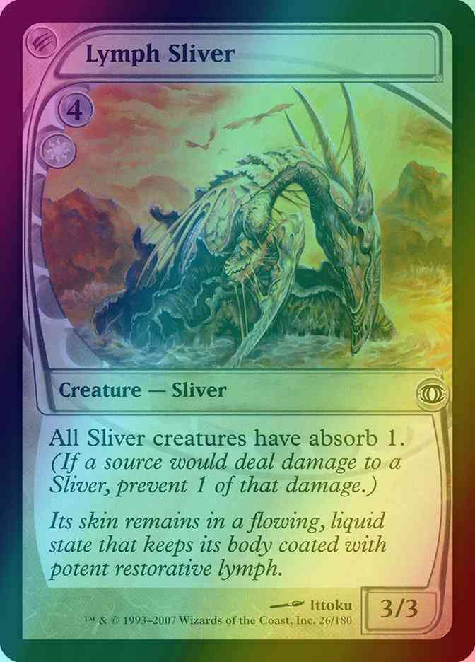 Lymph Sliver [26] [Future Sight] [Foil]