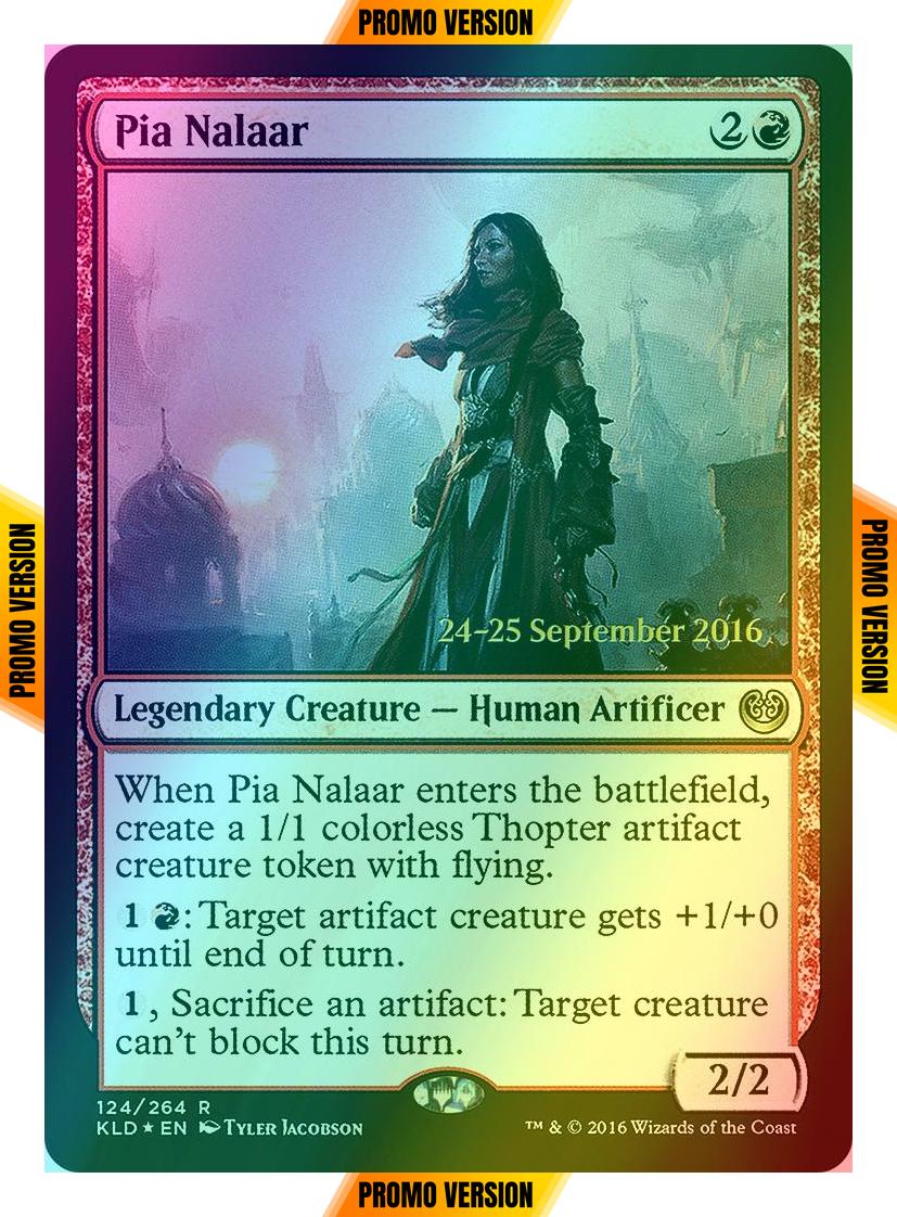 Pia Nalaar [124s] [Kaladesh Promos] [Foil]