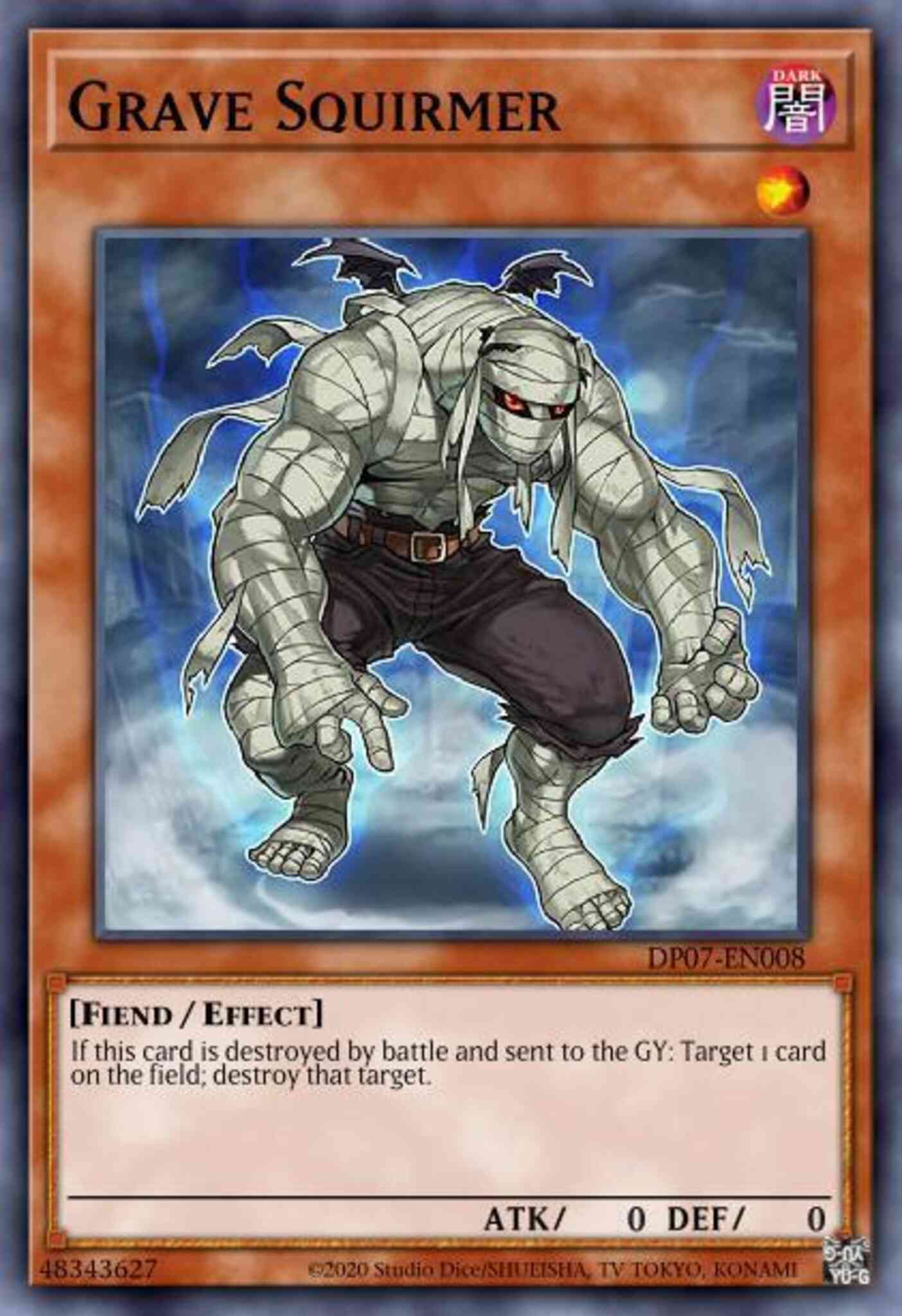 Grave Squirmer - DP07-EN008 - Super Rare - Unlimited