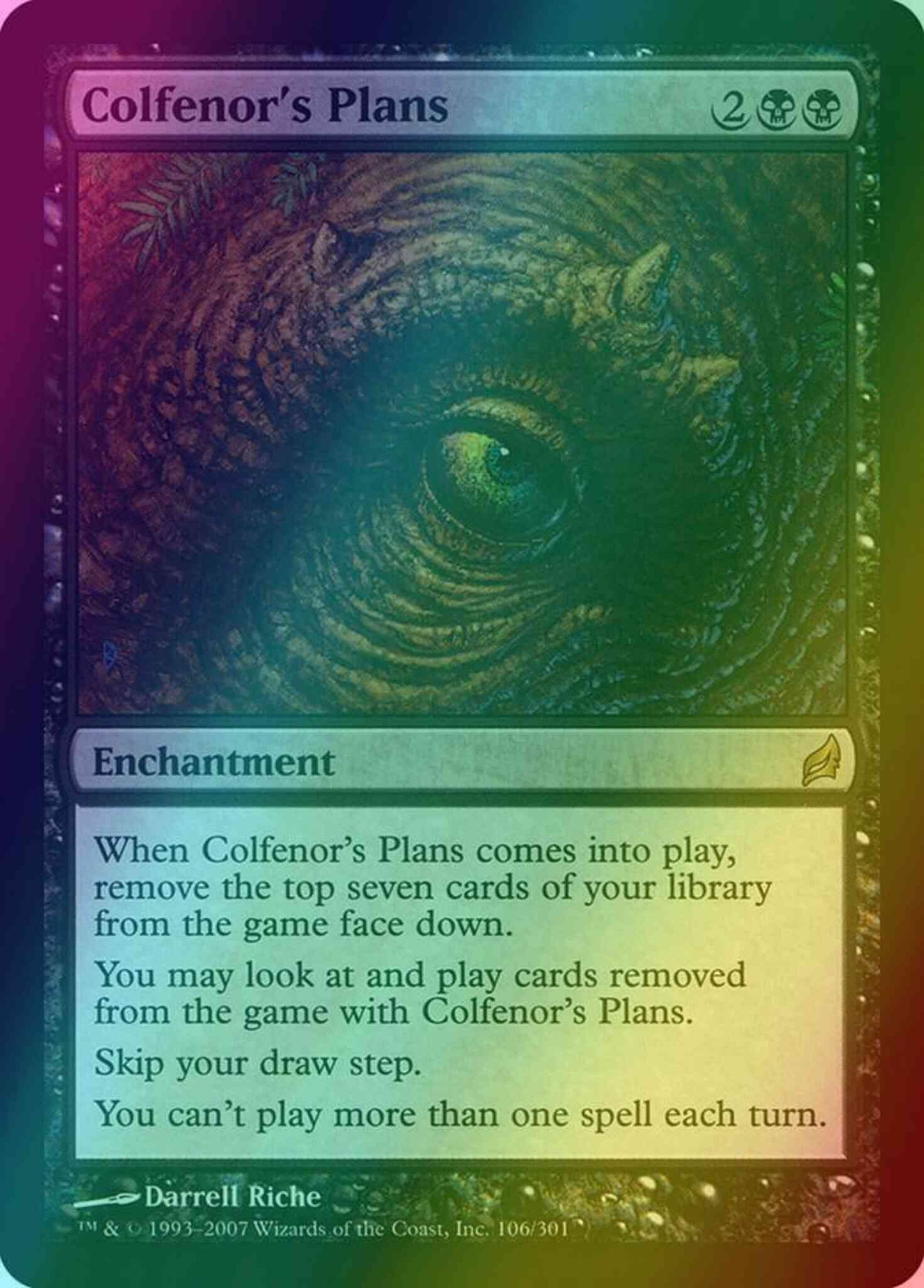 Colfenor's Plans [106] [Lorwyn] [Foil]