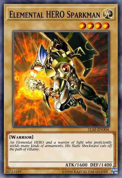 Elemental HERO Sparkman - YSD-ENS01 - Ultra Rare - Limited