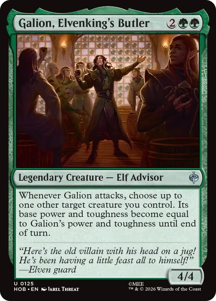 Galion, Elvenking's Butler [125] [The Hobbit] [Non-Foil]
