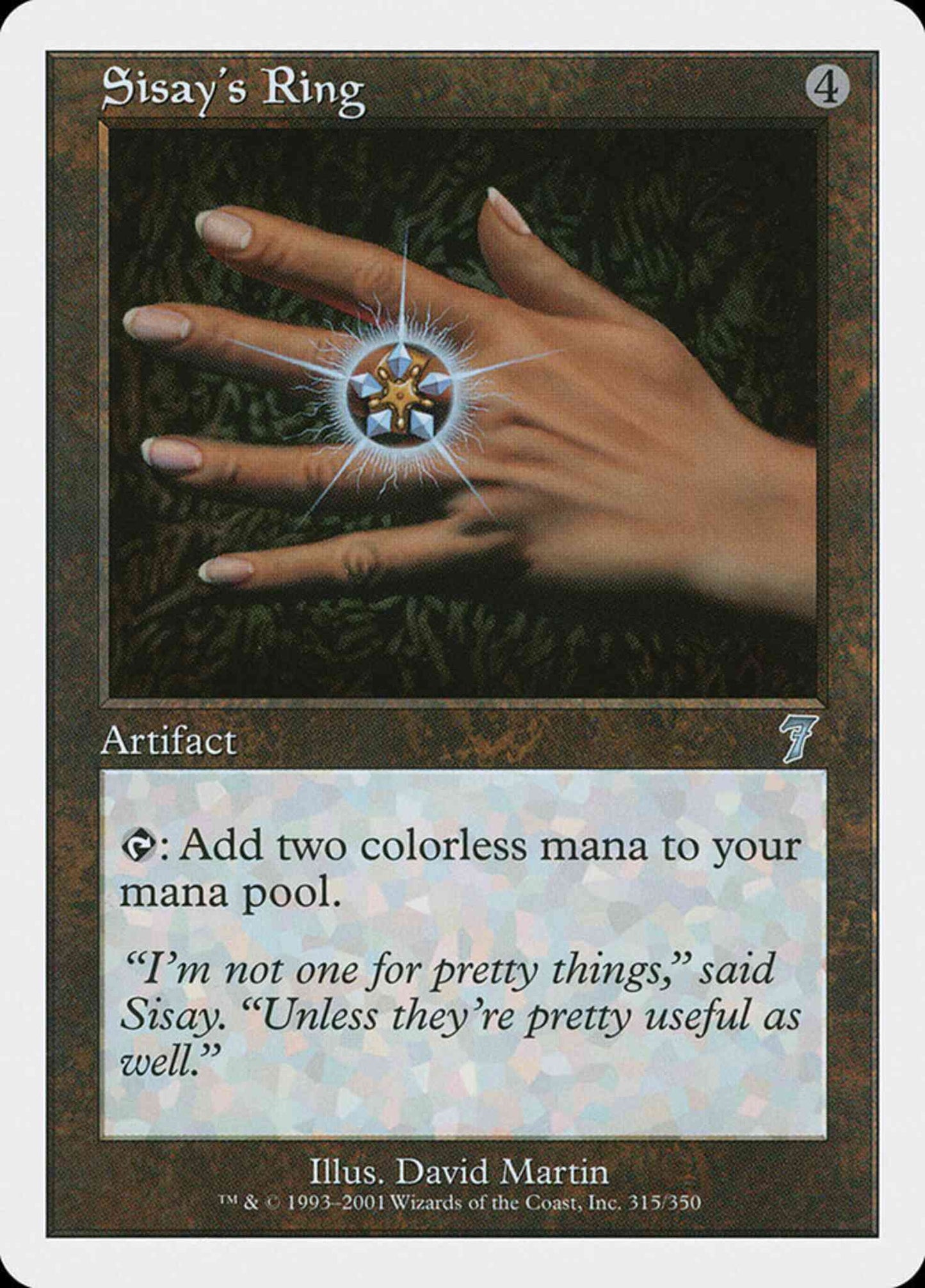 Sisay's Ring [315] [Seventh Edition] [Non-Foil]