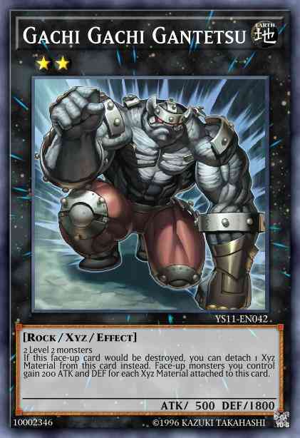 Gachi Gachi Gantetsu - BP01-EN025 - Rare - 1st Edition