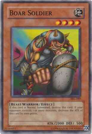 Boar Soldier - SRL-089 - Common - Unlimited