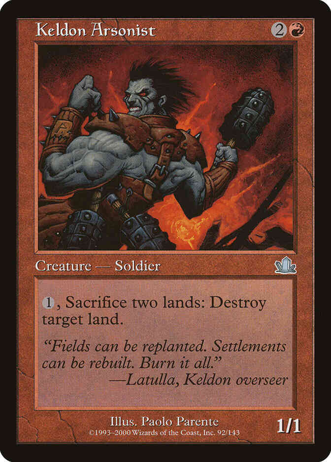 Keldon Arsonist [92] [Prophecy] [Non-Foil]