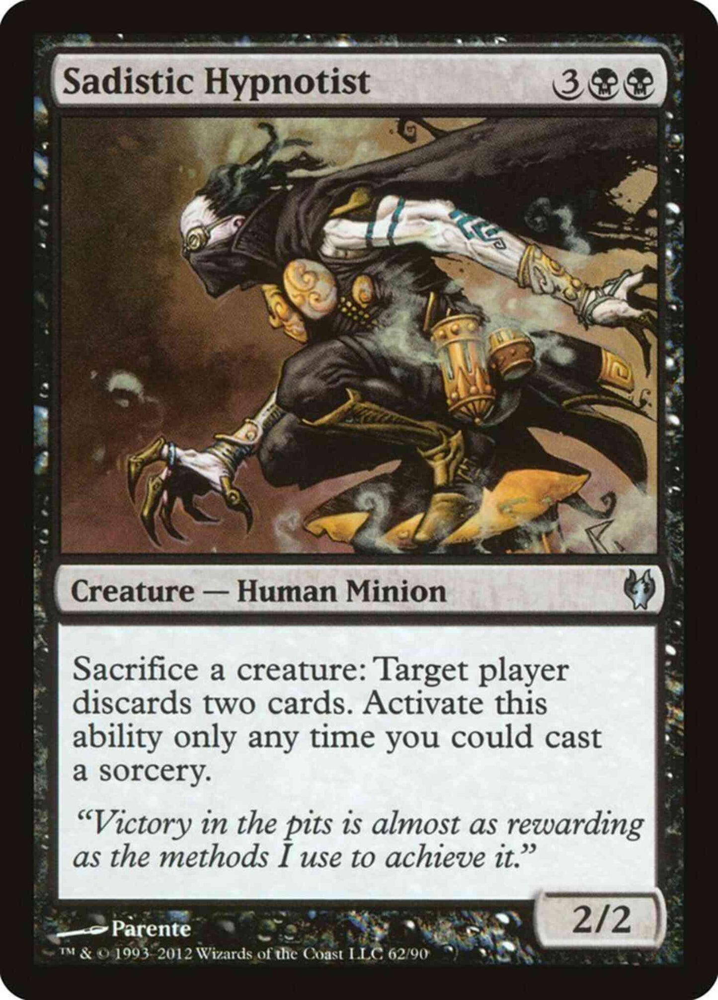 Sadistic Hypnotist [62] [Duel Decks Izzet vs Golgari] [Non-Foil]