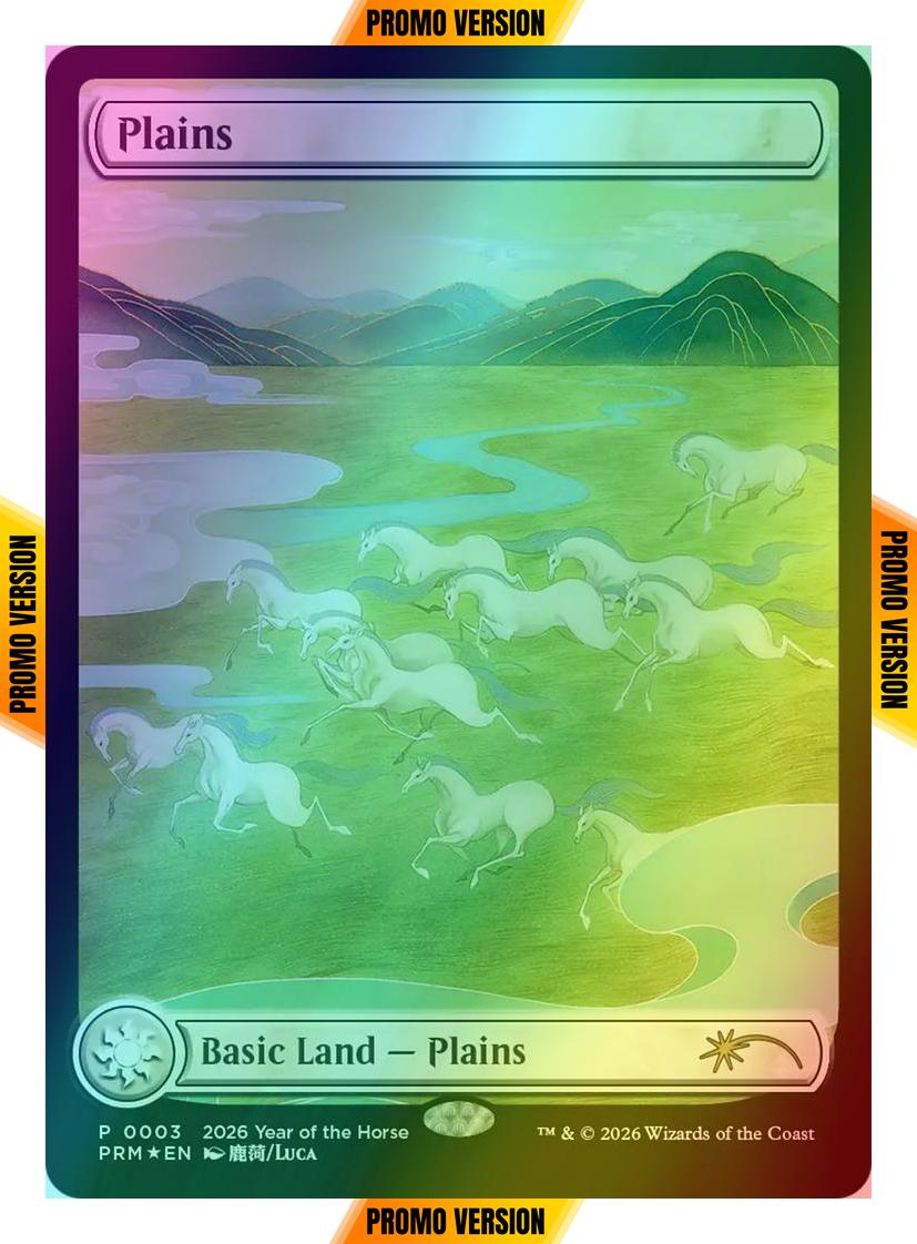 Plains [2026] [5] [Full Art] [Year of the Horse 2026] [Foil]