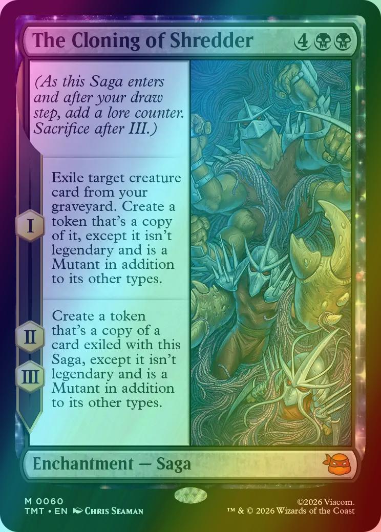 The Cloning of Shredder [60] [Teenage Mutant Ninja Turtles] [Foil]