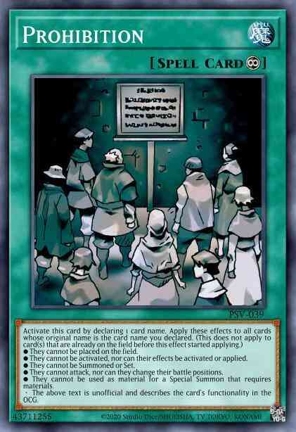 Prohibition - SDMM-EN022 - Common - Unlimited