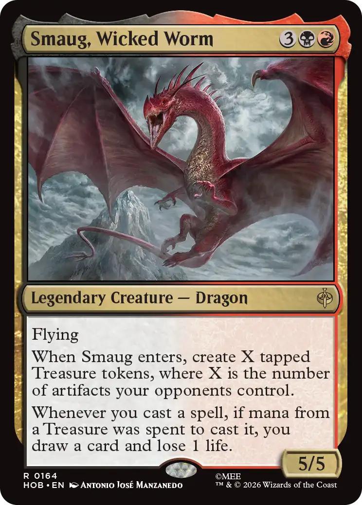 Smaug, Wicked Worm [164] [The Hobbit] [Non-Foil]