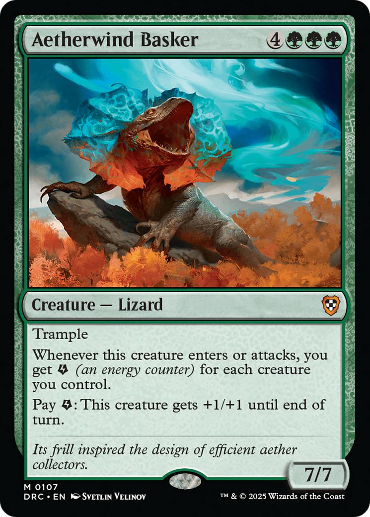 Aetherwind Basker [107] [Aetherdrift: Commander] [Non-Foil]