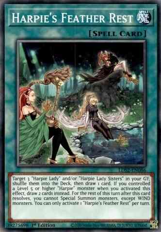 Harpie's Feather Rest - LDS2-EN086 - Common - 1st Edition
