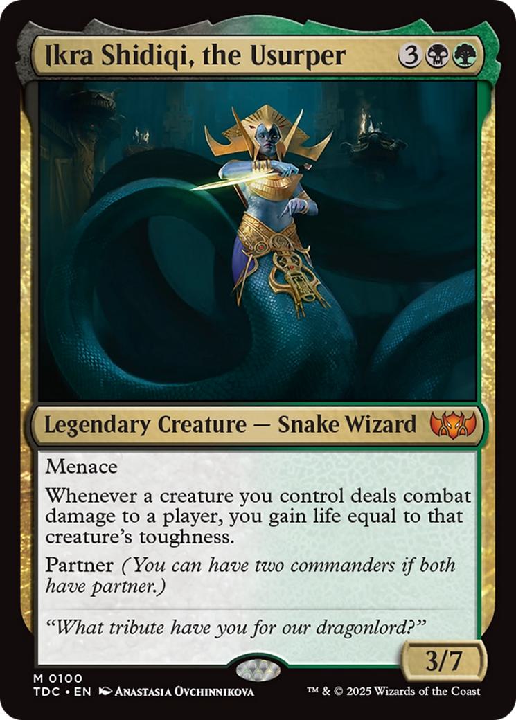 Ikra Shidiqi, the Usurper [100] [Tarkir: Dragonstorm: Commander] [Non-Foil]