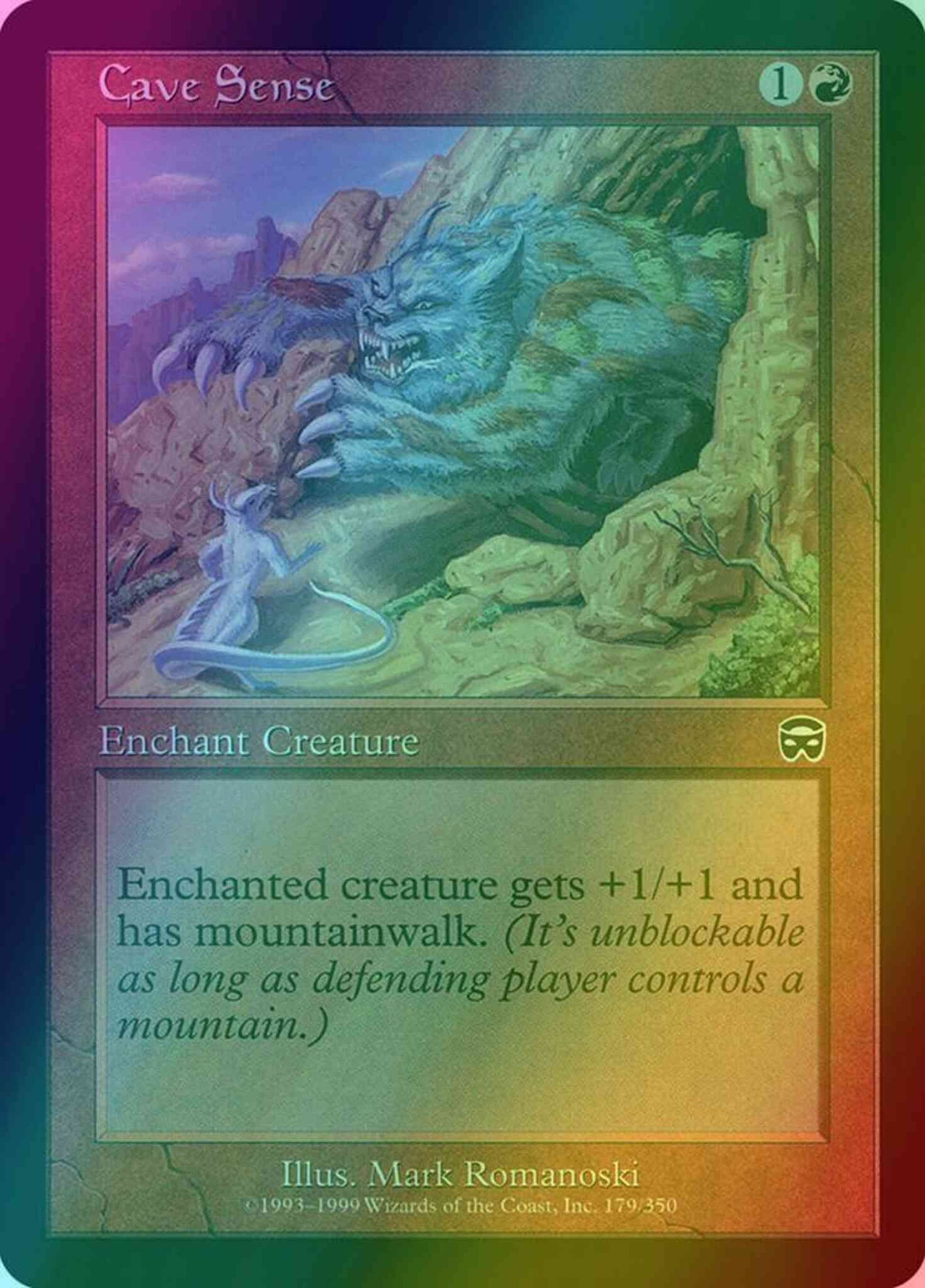 Cave Sense [179] [Mercadian Masques] [Foil]