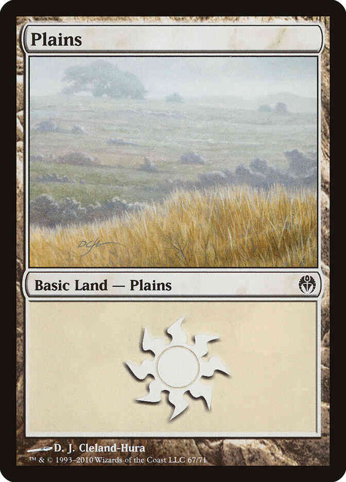 Plains [67] [Duel Decks Phyrexia vs the Coalition] [Non-Foil]