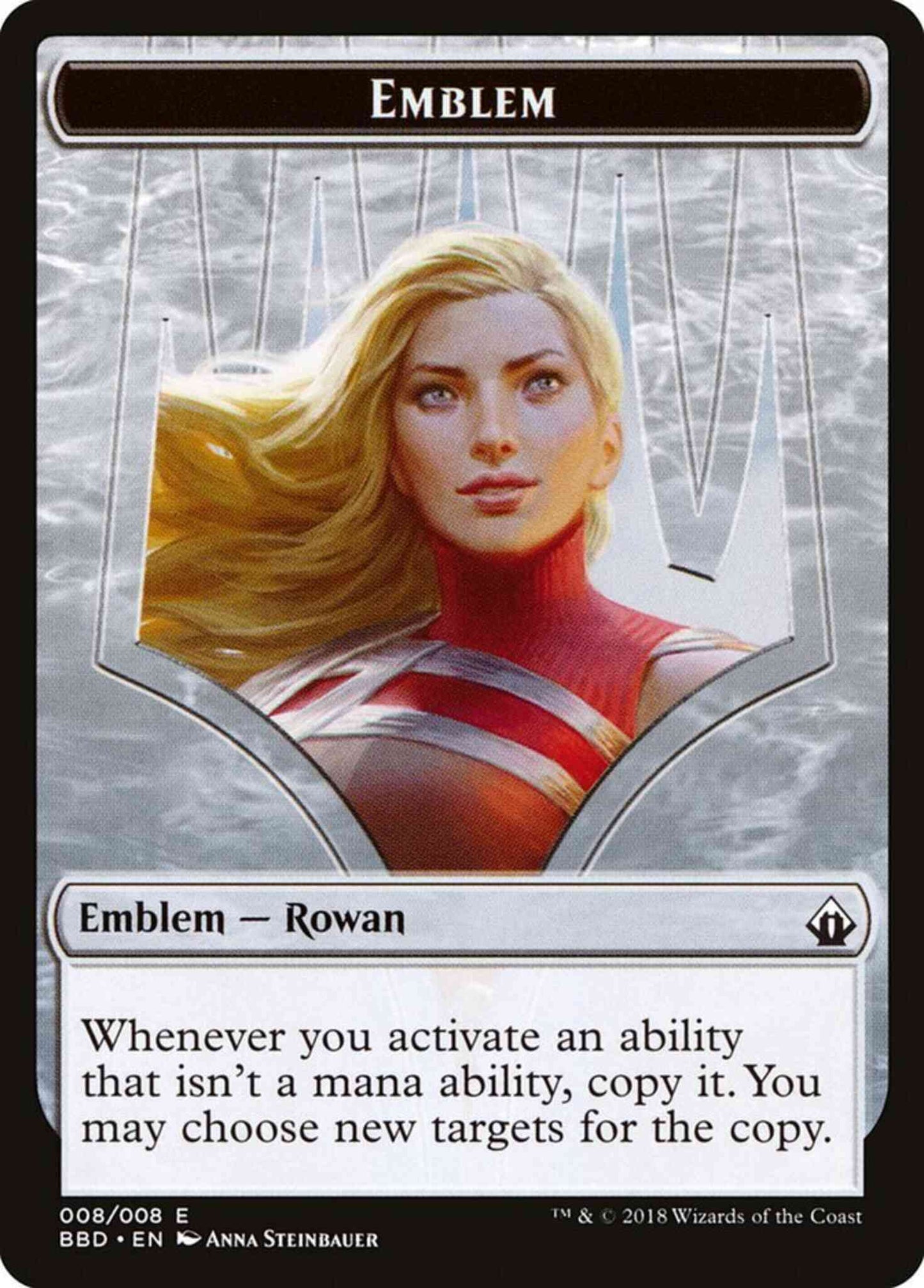 Rowan Kenrith Emblem [08] [Battlebond Tokens] [Non-Foil]