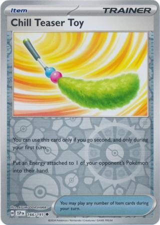 Chill Teaser Toy - 166/191 - Uncommon [sv08-166] [Reverse Holo]