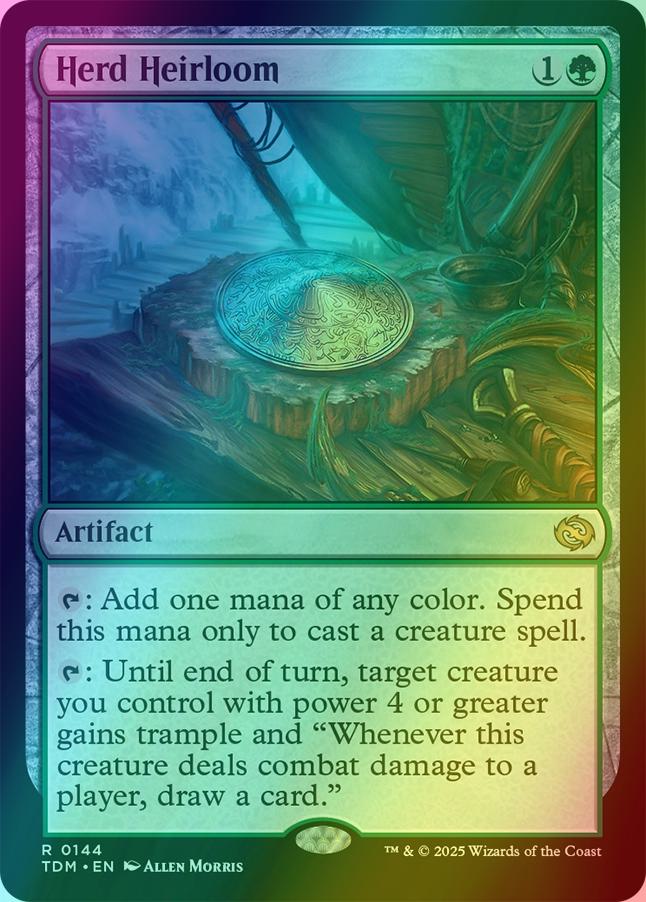 Herd Heirloom [144] [Tarkir: Dragonstorm] [Foil]