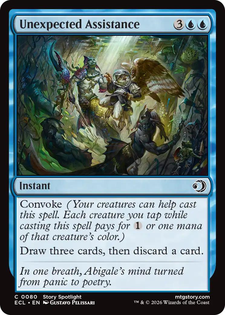 Unexpected Assistance [80] [Lorwyn Eclipsed] [Non-Foil]