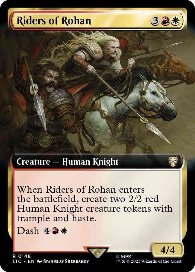 Riders of Rohan [148] [Extended Art] [The Lord of the Rings: Tales of Middle-earth: Commander] [Non-Foil]