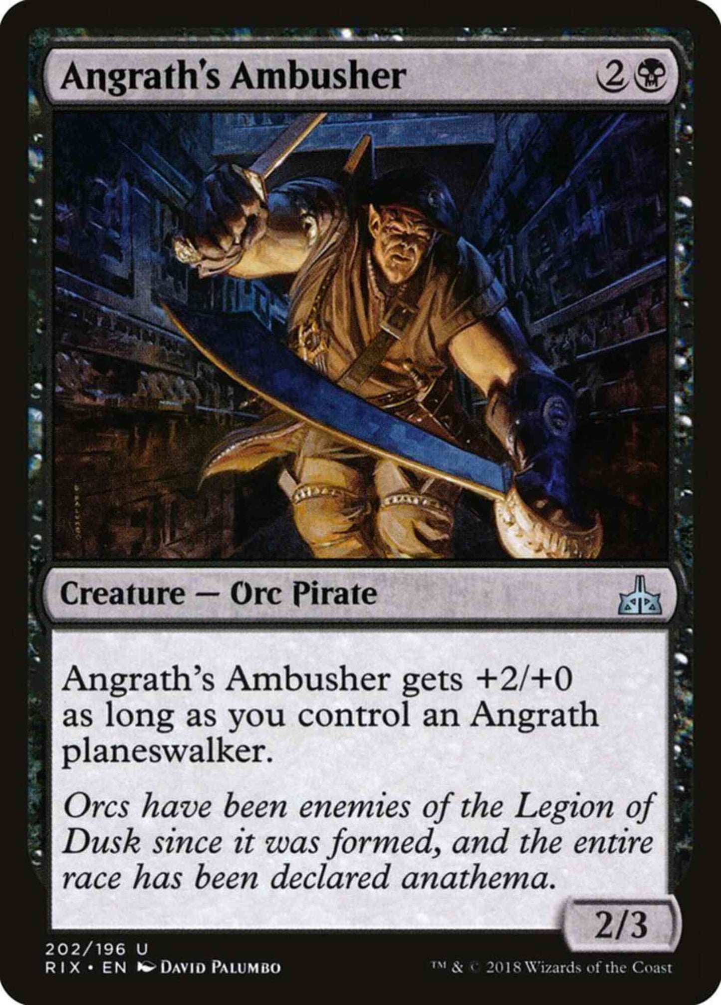 Angrath's Ambusher [202] [Planeswalker Deck Exclusive] [Rivals of Ixalan] [Non-Foil]