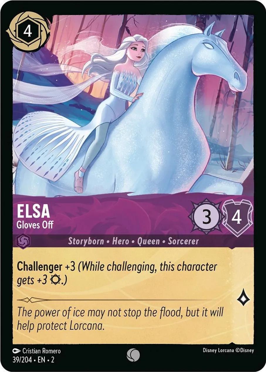 Elsa - Gloves Off - 39/204 [Rise Of The Floodborn] [Non-Foil]