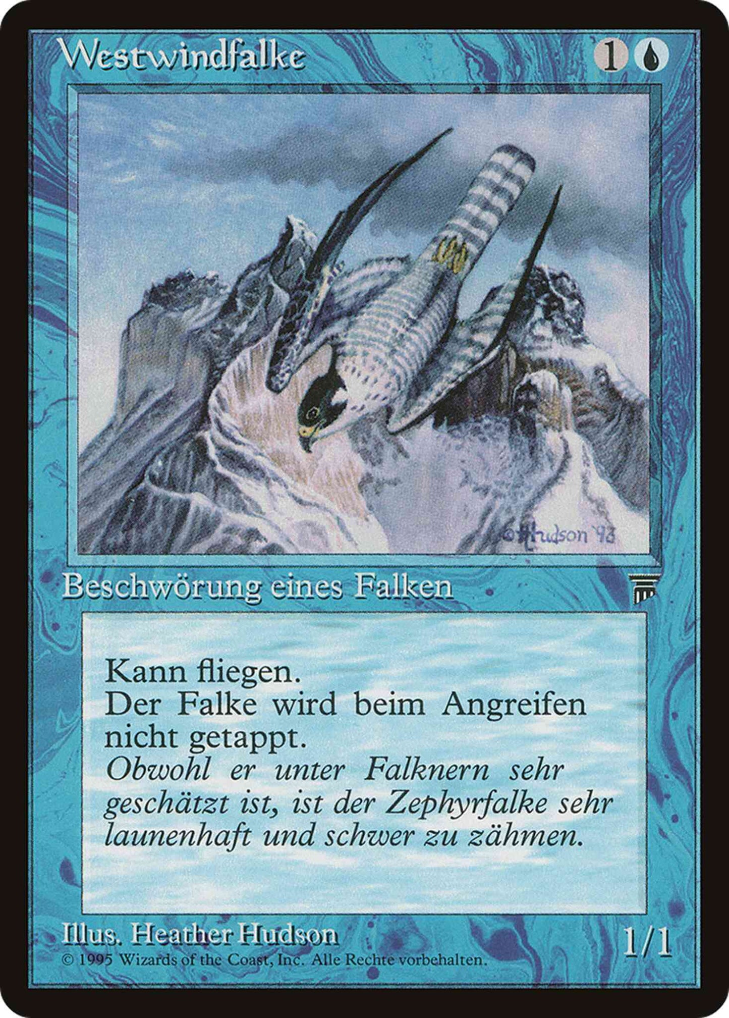 Zephyr Falcon - German [45] [Renaissance German] [Non-Foil]