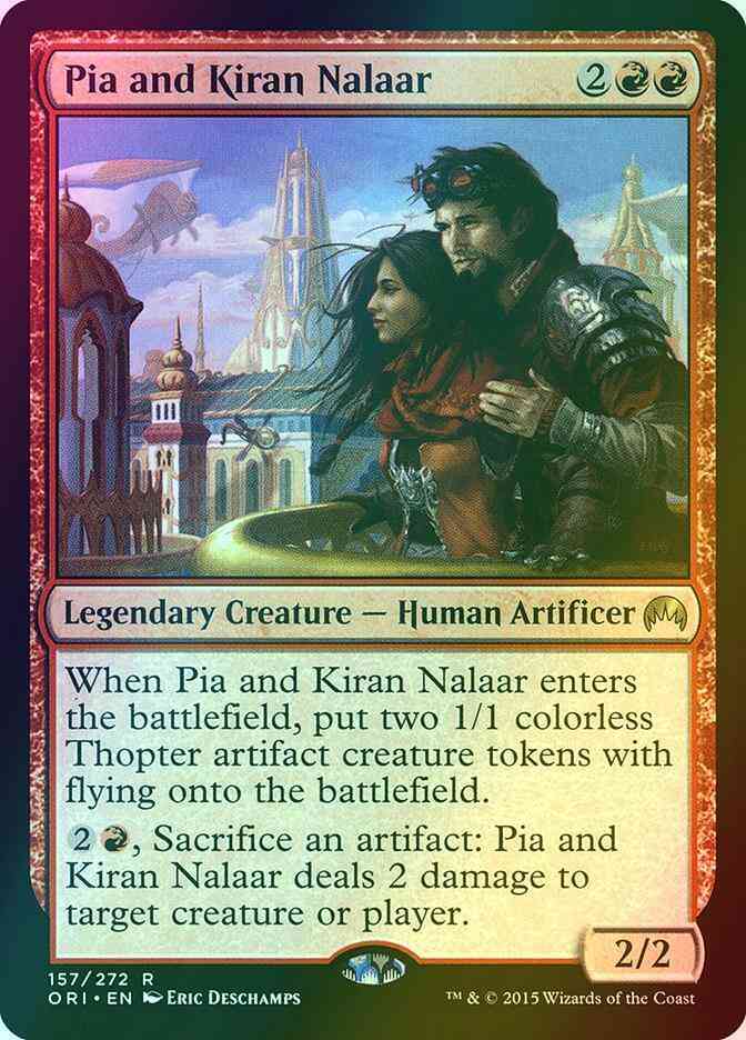 Pia and Kiran Nalaar [157] [Magic Origins] [Foil]
