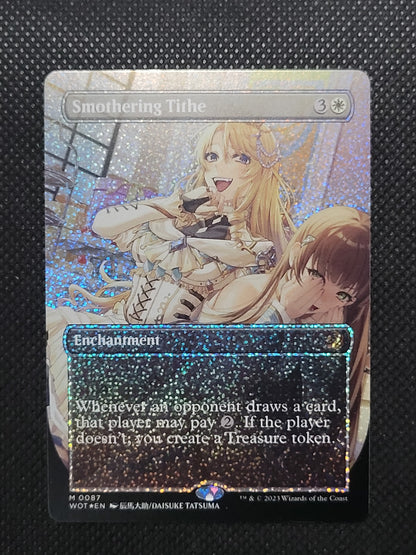 Smothering Tithe — Borderless|Anime|Confetti Foil — ID 17323