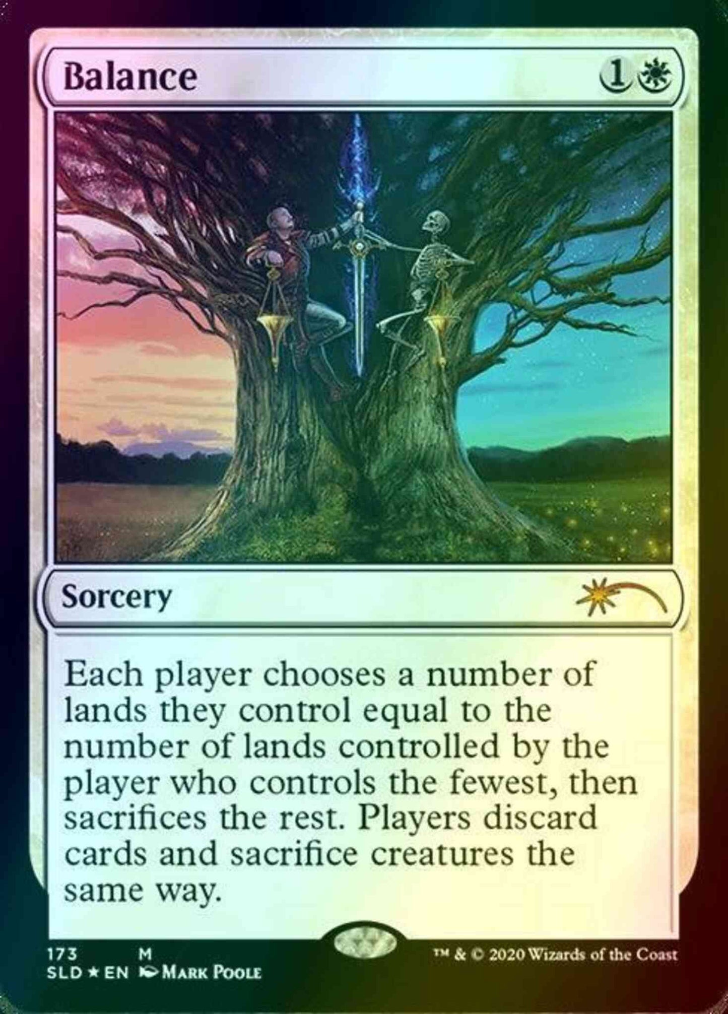 Balance [0173] [Mark Poole] [Secret Lair Drop] [Foil]