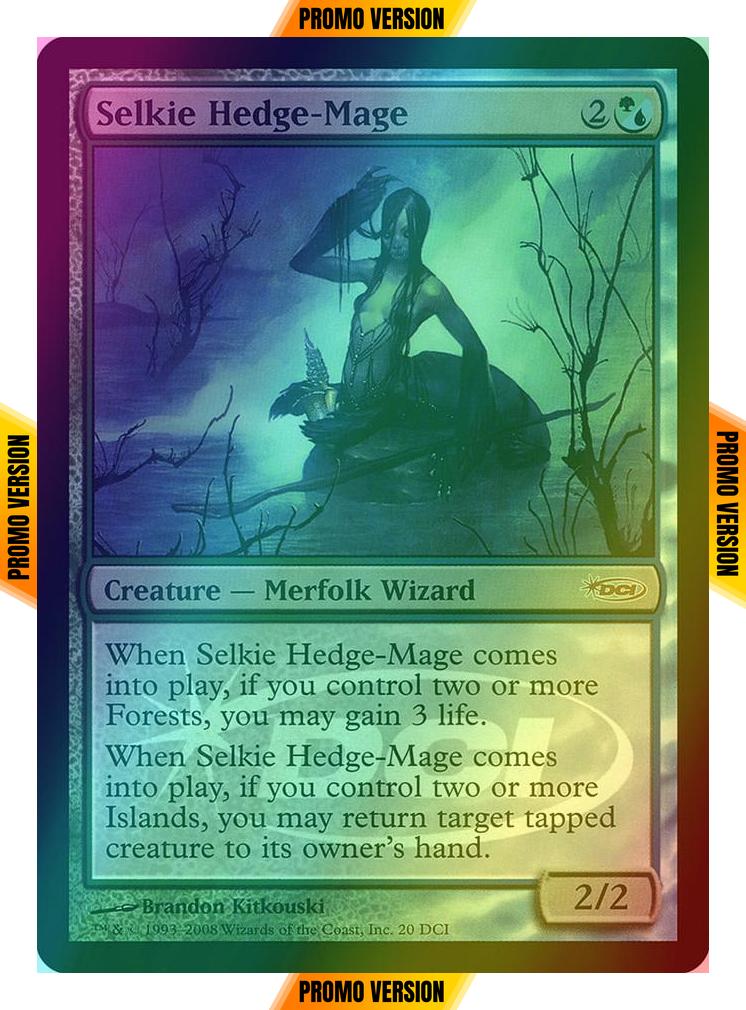 Selkie Hedge-Mage [20] [DCI Promos] [Foil]