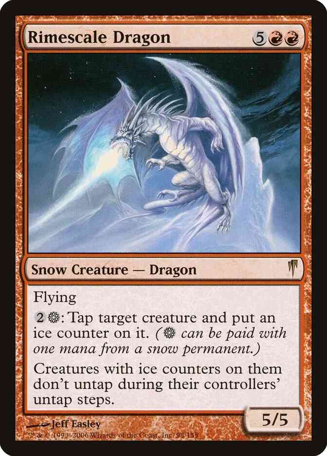 Rimescale Dragon [95] [Coldsnap] [Non-Foil]