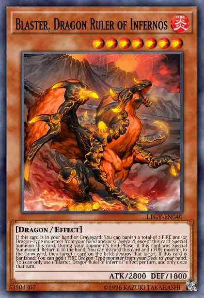 Blaster, Dragon Ruler of Infernos - CT10-EN002 - Secret Rare - Limited