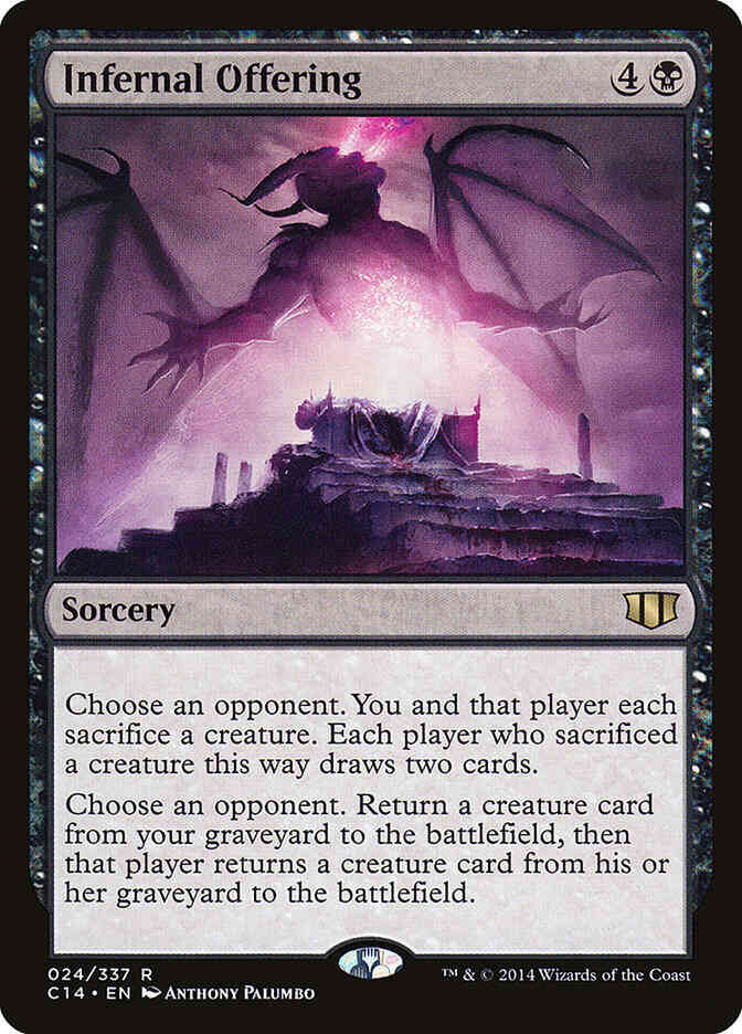 Infernal Offering [24] [Commander 2014] [Non-Foil]