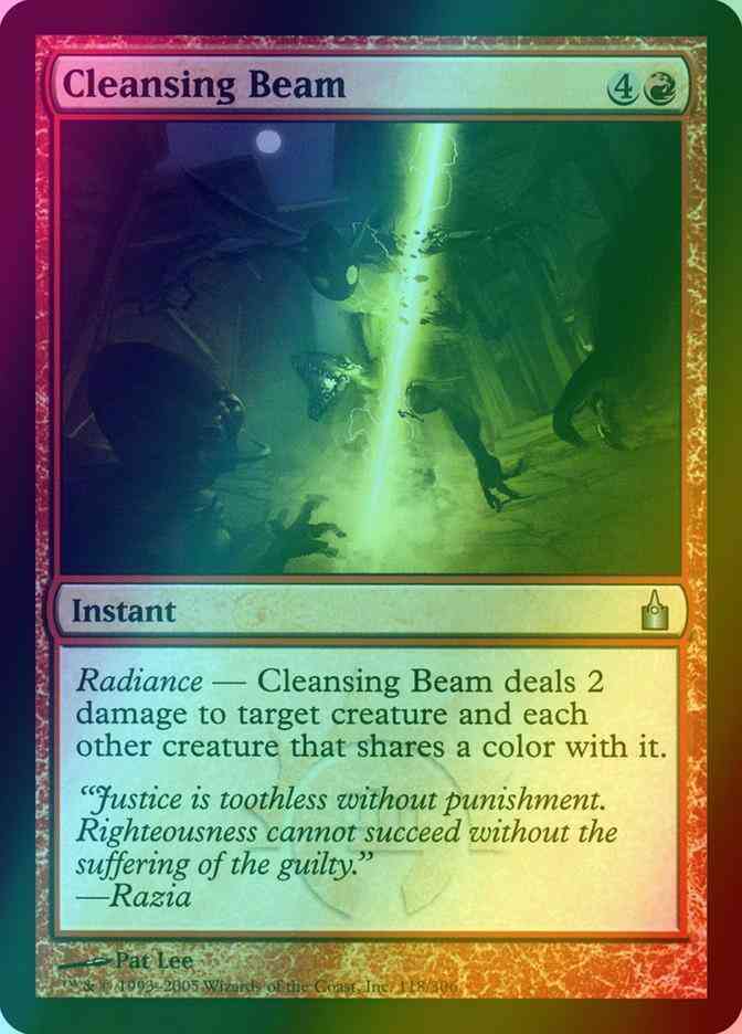 Cleansing Beam [118] [Ravnica City Of Guilds] [Foil]