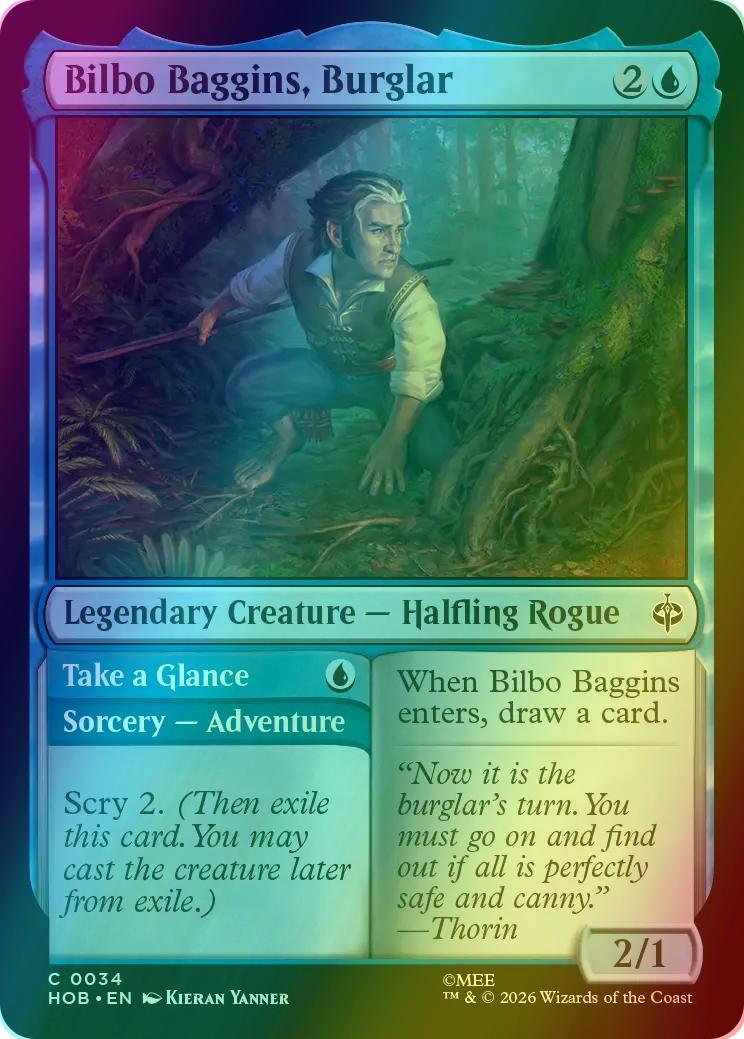 Bilbo Baggins, Burglar [34] [The Hobbit] [Foil]