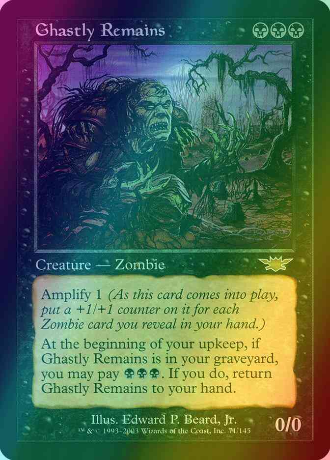 Ghastly Remains [71] [Legions] [Foil]