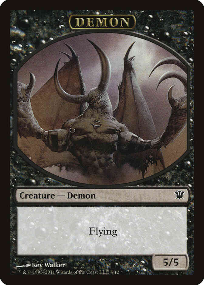 Demon Token [04] [Innistrad Tokens] [Non-Foil]