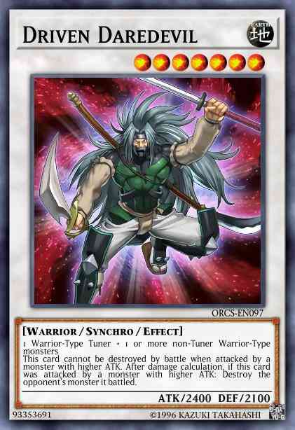 Driven Daredevil - ORCS-EN097 - Secret Rare - Unlimited