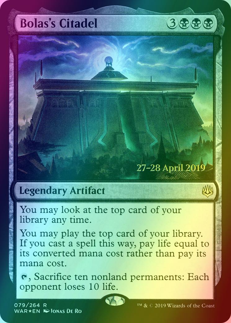 Bolas's Citadel [79s] [War of the Spark Promos] [Foil]